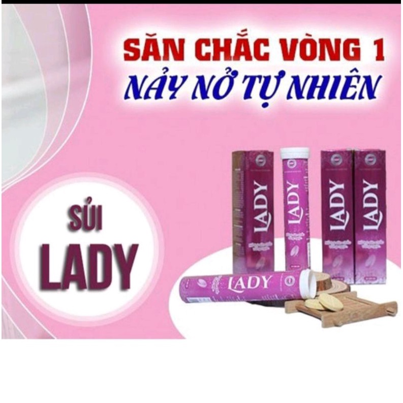 viên sủi  LADY hàng chính hãng