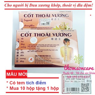 Cốt thoái vương Hỗ trợ giảm đau xương khớp Chính hãng, có tem tích điểm