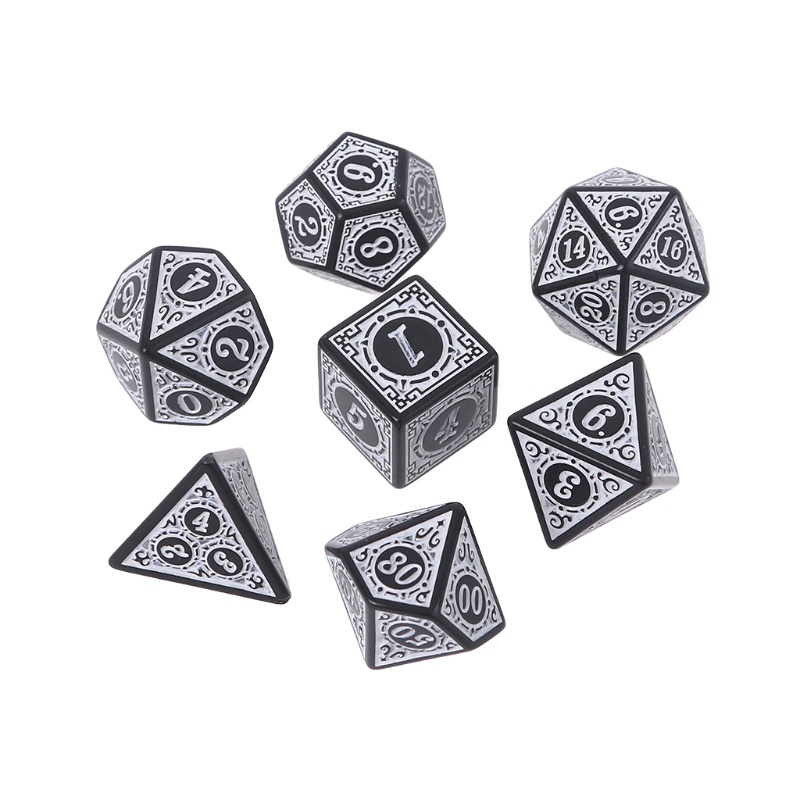 Bộ Xúc Xắc Nhiều Mặt Chơi Game Đa Diện Dùng Cho Câu Lạc Bộ/Tiệc/Tiệc Tùng DIY