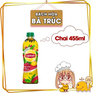Trà đen Lipton Đào 455ML
