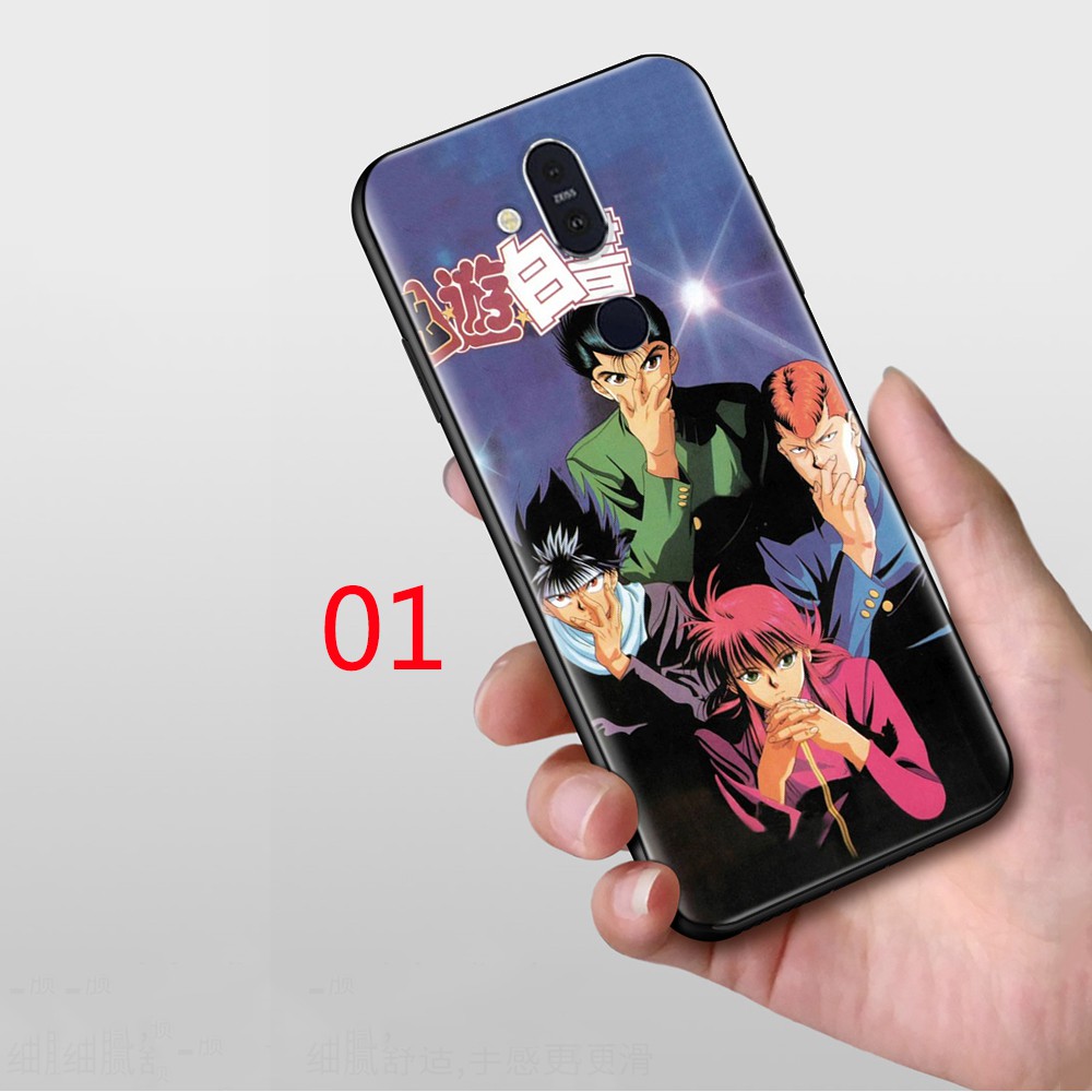 Ốp Lưng Silicone Mềm In Hình Yu Yu Hakusho Cho Iphone Xr Xs 11 12 Mini Pro Max