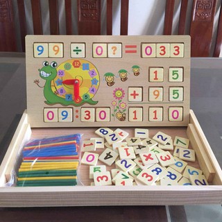 Học toán theo giờ kèm que tính