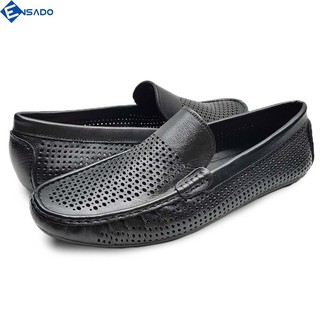 Giày mọi hè giày mùa hè nam da bò thật ensado mh0263