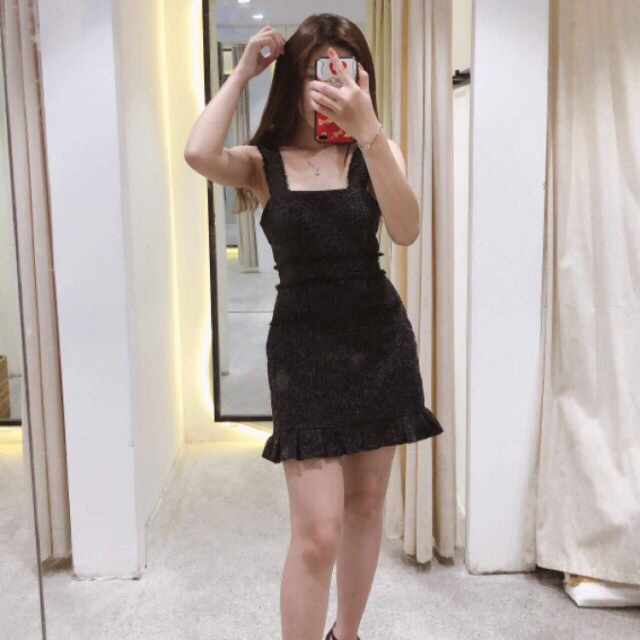 Đầm Body 2 Dây Đuôi Cá Có Mút Ngực - TK03