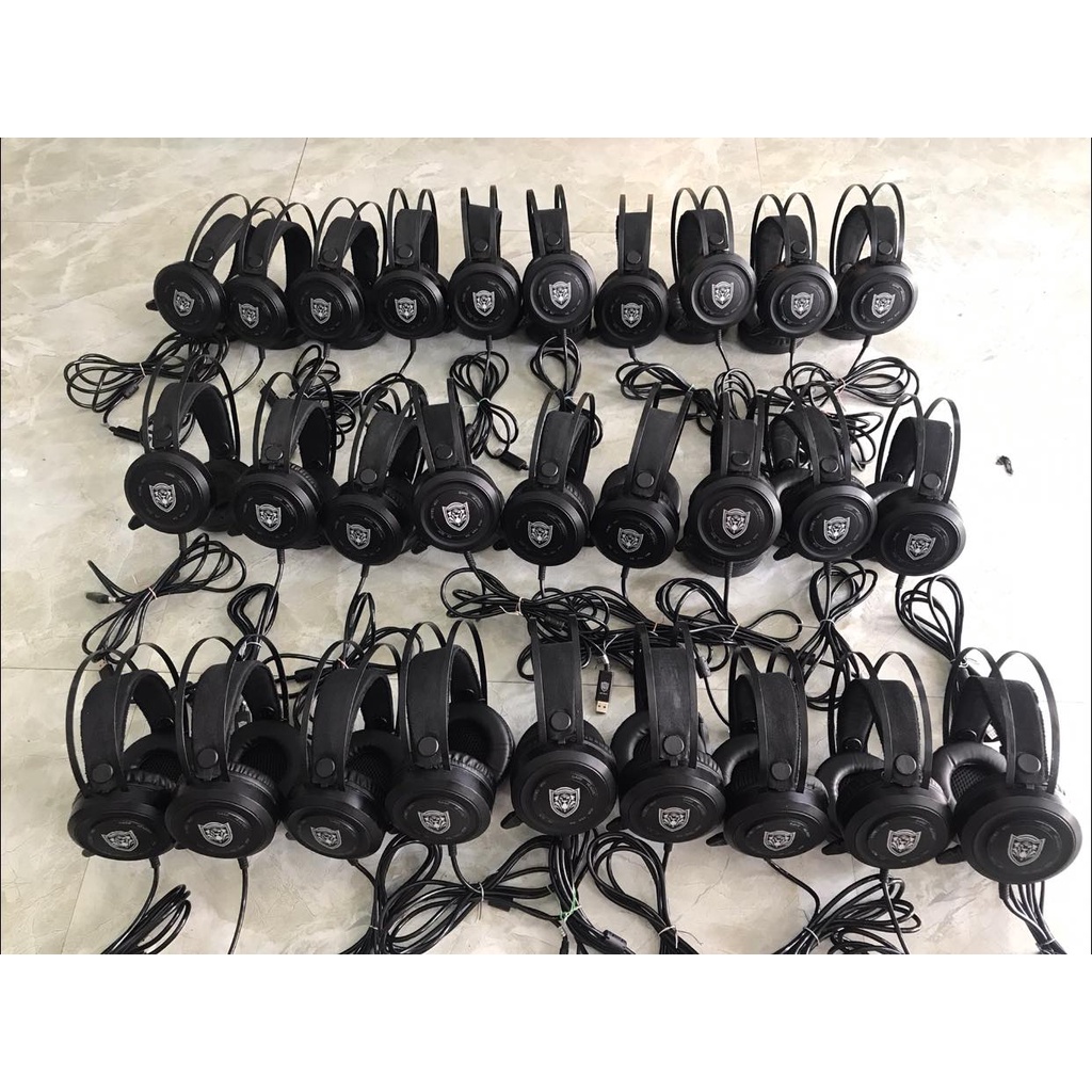 Tai nghe JIN ĐUN M02 7.1 USB Mic Ngắn