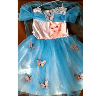 Đầm công chúa Elsa cho bé từ 5-7 tuổi 21-30kg