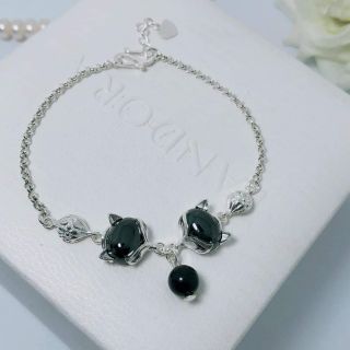 Lắc tay hồ ly bạc s925