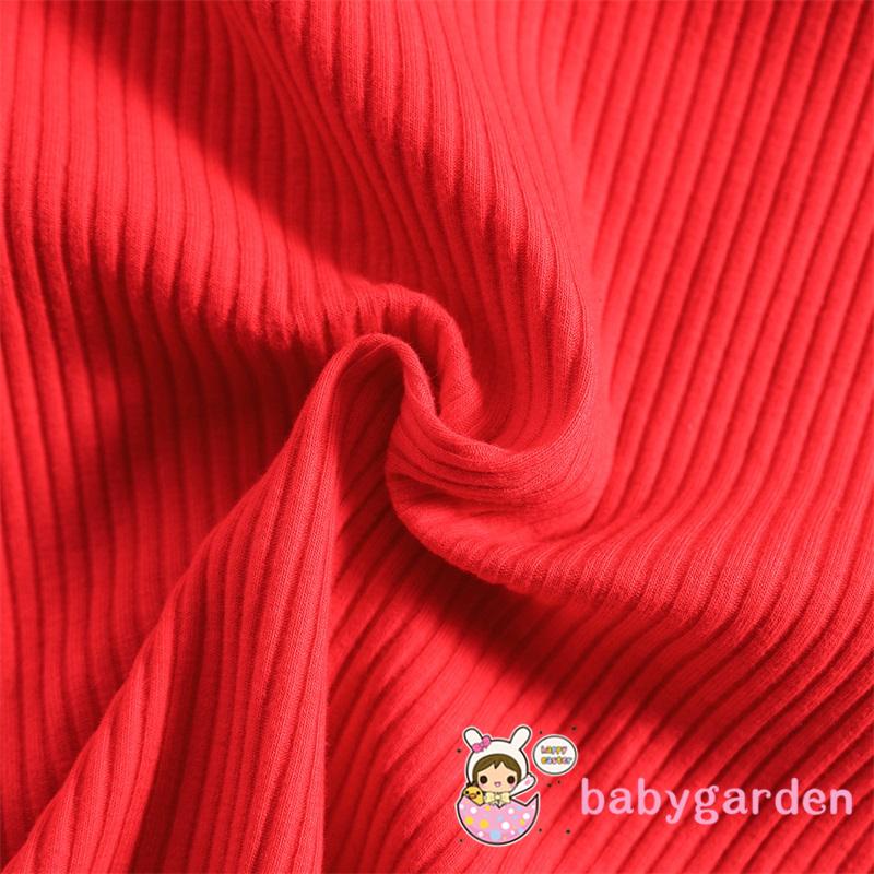 Bộ Áo Liền Quần Tay Dài Có Nón In Hình Cây Thông Giáng Sinh Dành Cho Trẻ Em 0-24 Tháng Tuổi