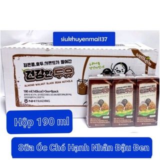 sữa óc chó hạnh nhân đậu đen hàn quốc 24_hộp X190ml.3/2023