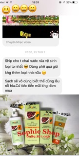 Nước rửa vệ sinh Moraz