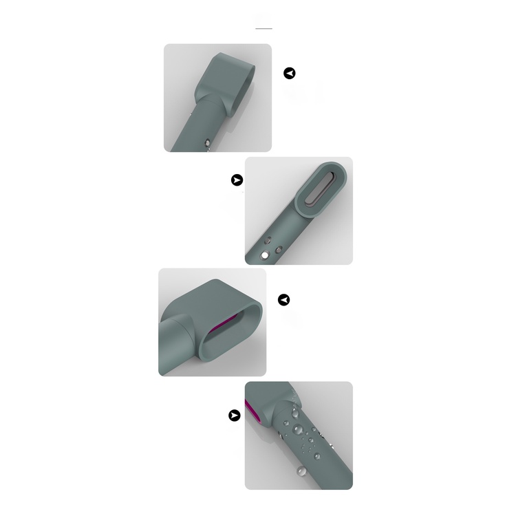 Vỏ silicon bảo vệ Máy sấy tóc Airwrap chóng rơi vỡ và trày xước