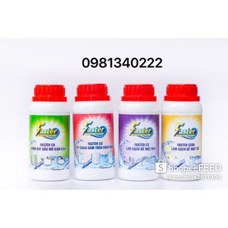 Tẩy cặn canxi trên mặt kính FASTER CG (Clean Glasses)