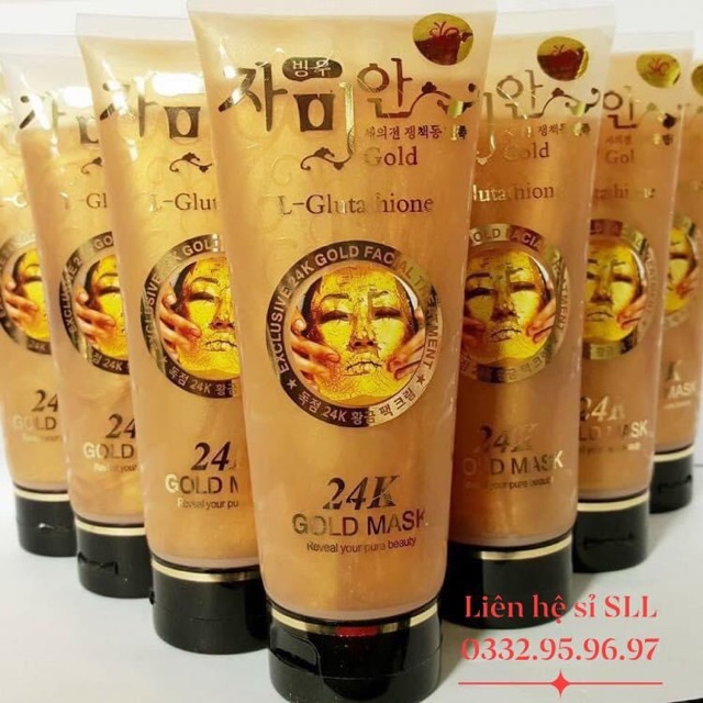 Mặt nạ vàng 24k Gold mask