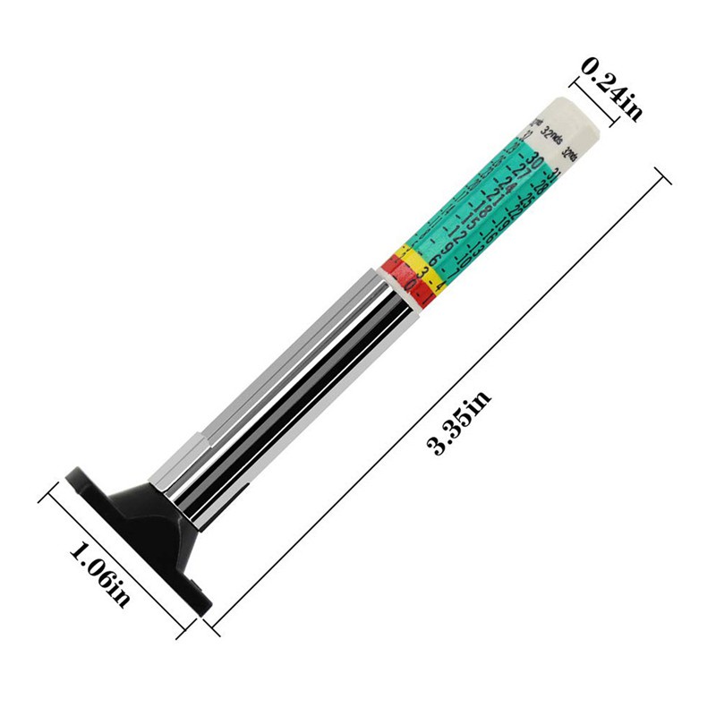 Bộ 2 Dụng Cụ Đo Áp Suất Lốp Xe Hơi / Xe Tải