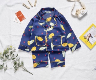 Pyjama Lụa Hàn cho bé gái