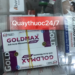 Goldmax kem ngừa mụn giảm nhờn