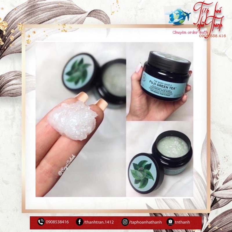 [Hũ shop 50gr] Tẩy Tế Bào Chết Cho Da Đầu Fuji Green Tea Cleansing Hair Scrub | BigBuy360 - bigbuy360.vn