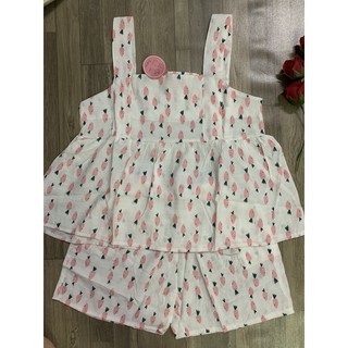 Đồ bộ đũi sát nách mặc nhà cao cấp mát mẻ