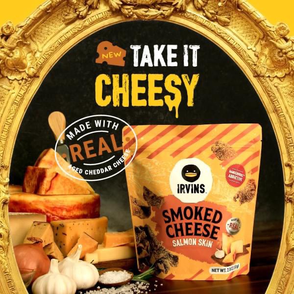 Da Cá Trứng Muối IRVINS - Salted Egg Fish Skin Da Cá Siêu Giòn Rụm