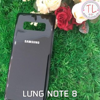 NẮP PIN SS NOTE 8 - LƯNG - VỎ SAMSUNG NOTE 8 - N950 có viền kính camera ngoài, viền lens