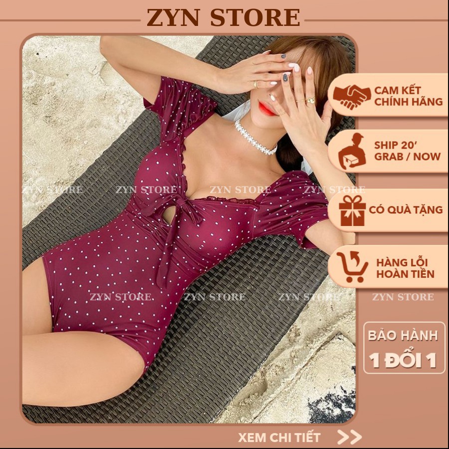 Bikini đi biển liền thân big size cao cấp che bụng đủ size hottrend hè 2022