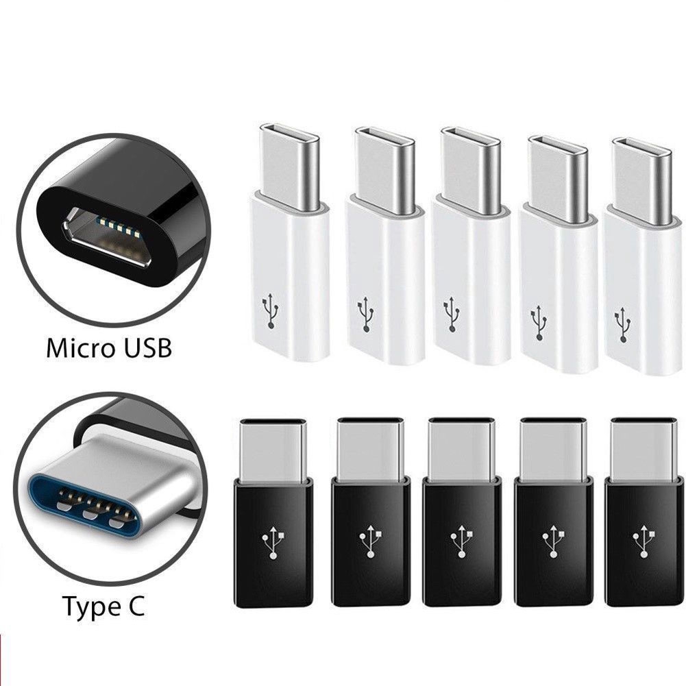 Bộ 10 đầu chuyển đổi USB 3.1 OTG type C sang Micro USB 2.0