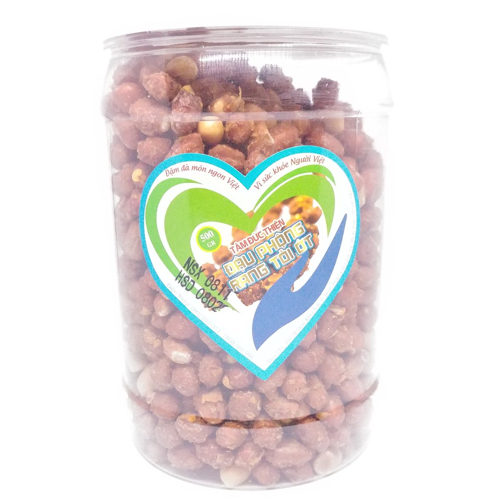 Combo 2 Hộp Đậu Phộng Rang Tỏi Ớt Tâm Đức Thiện(2 x 500GR) | BigBuy360 - bigbuy360.vn