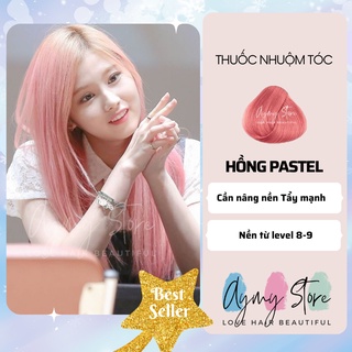 Thuốc nhuộm tóc hồng pastel giá rẻ tại nhà chính hãng AYMY