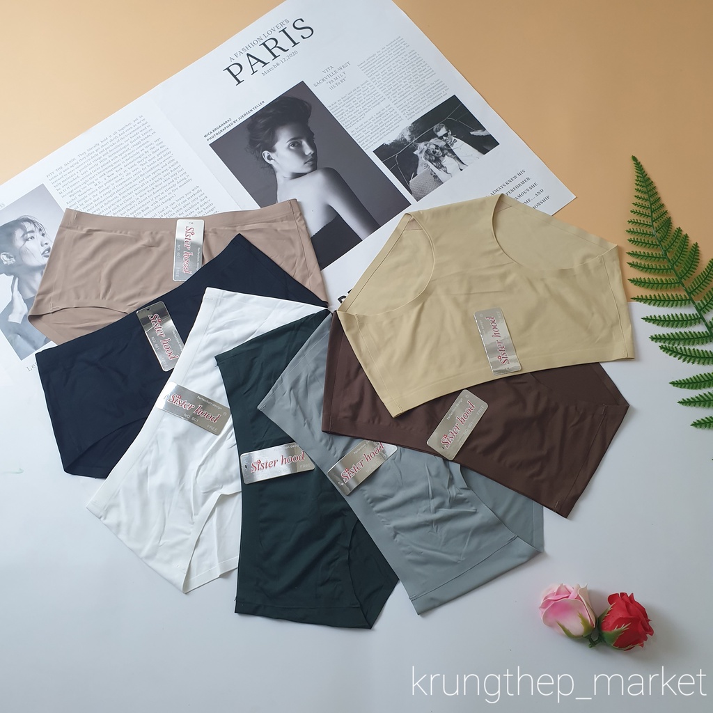 QUẦN LÓT SISTERHOOD 601 , SU ĐÚC , KHÔNG VIỀN CHỈ , CẠP THẤP HÀNG THÁI LAN
