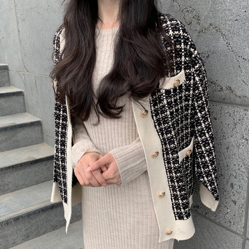 Áo dạ kẻ caro