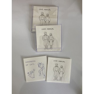set paper love manual và handbook of cats