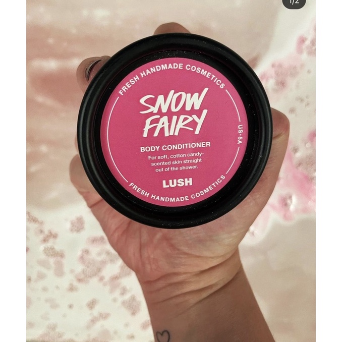 Kem xả toàn thân LUSH - Snow Fairy body conditioner