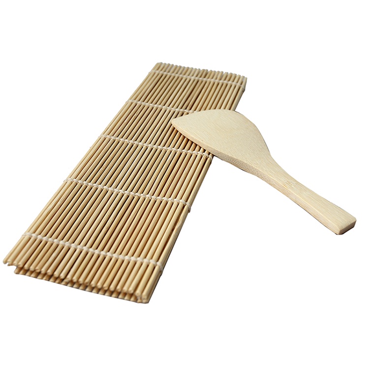 Thảm Cuộn Sushi 3 Ngăn Bằng Tre Diy