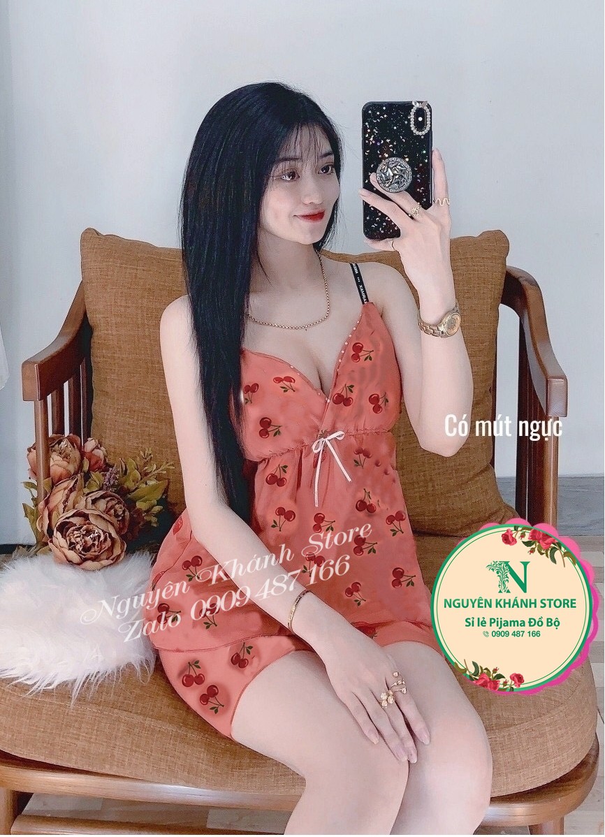 ĐỒ NGỦ SEXY CÓ MÚT NGỰC ∙ VẢI KATE LỤA MỀM MỊN ∙ FREESIZE DƯỚI 56KG 🍑 GIAO MẪU NHƯ HÌNH CHỌN | BigBuy360 - bigbuy360.vn