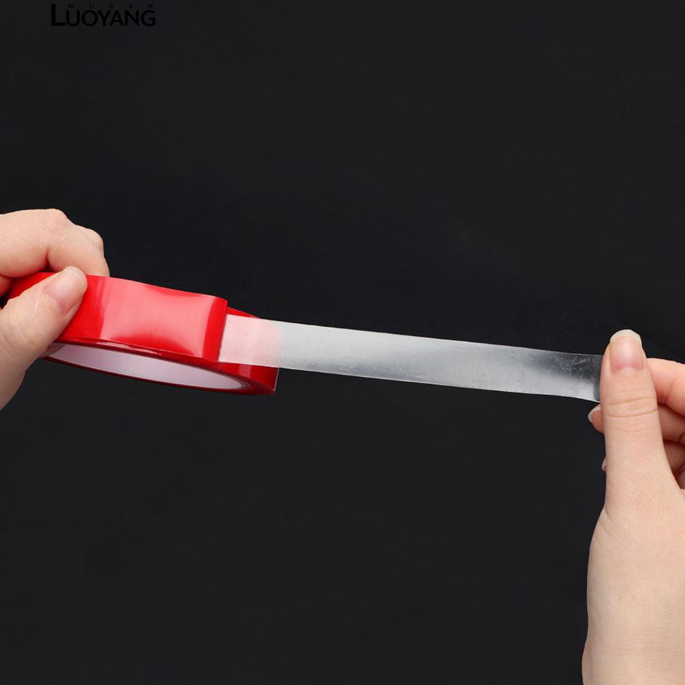 Cuộn băng dán hai mặt màu đỏ 3m dành cho xe hơi