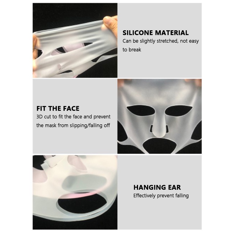 Mặt Nạ Silicone Giúp Làm Săn Chắc Da Và Chống Nếp Nhăn