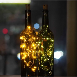 Dây đèn nút chai 2m 20 bóng đèn led, chống nước cực đỉnh