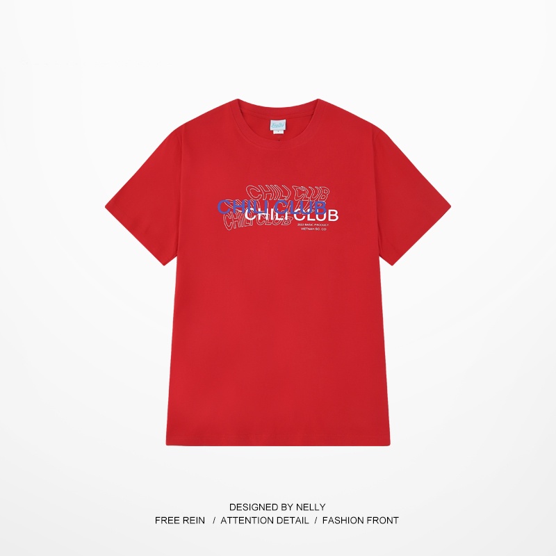 Áo thun Nelly ngắn tay in hình "Chiliclub" áo phông