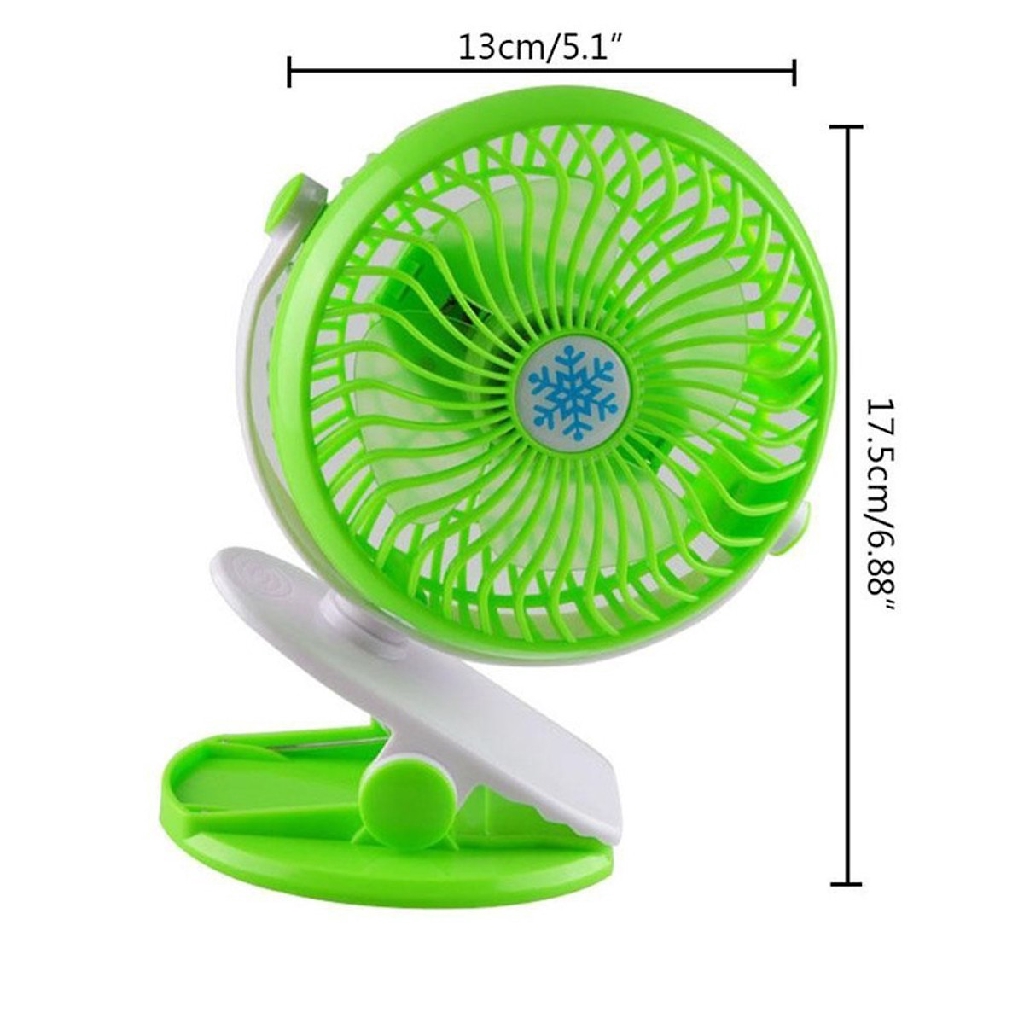 Quạt tích điện có giá kẹp tiện lợi | BigBuy360 - bigbuy360.vn