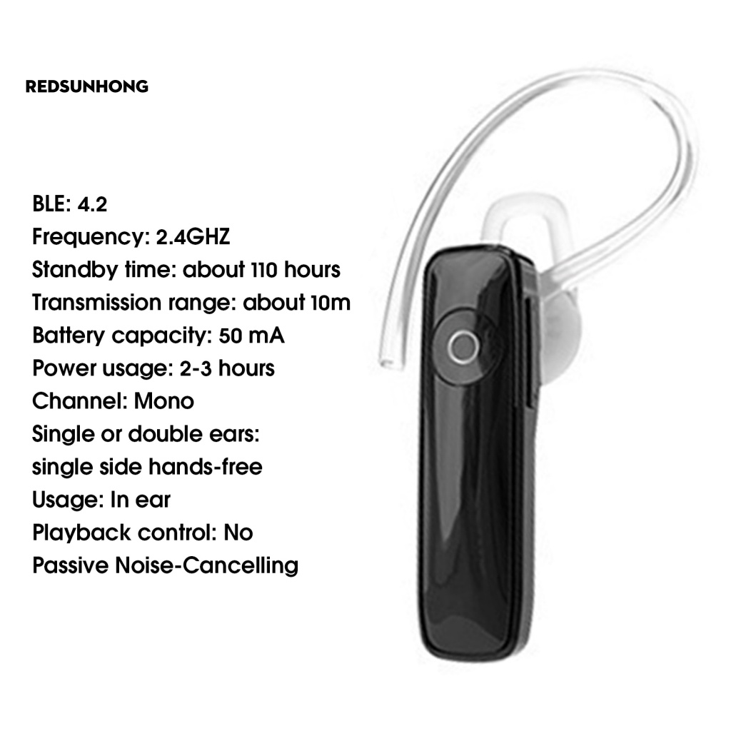 Tai Nghe Không Dây Bluetooth M165 Mini Tự Động Lấy Nét