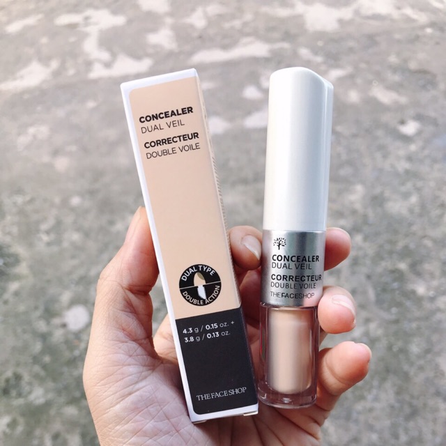 Che khuyết điểm 2 đầu Concealer Dual Veil TFS Hàn Quốc