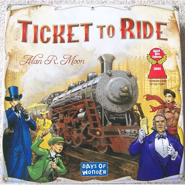 Trò chơi Phiêu lưu xây dựng chiến thuật - Ticket To Ride