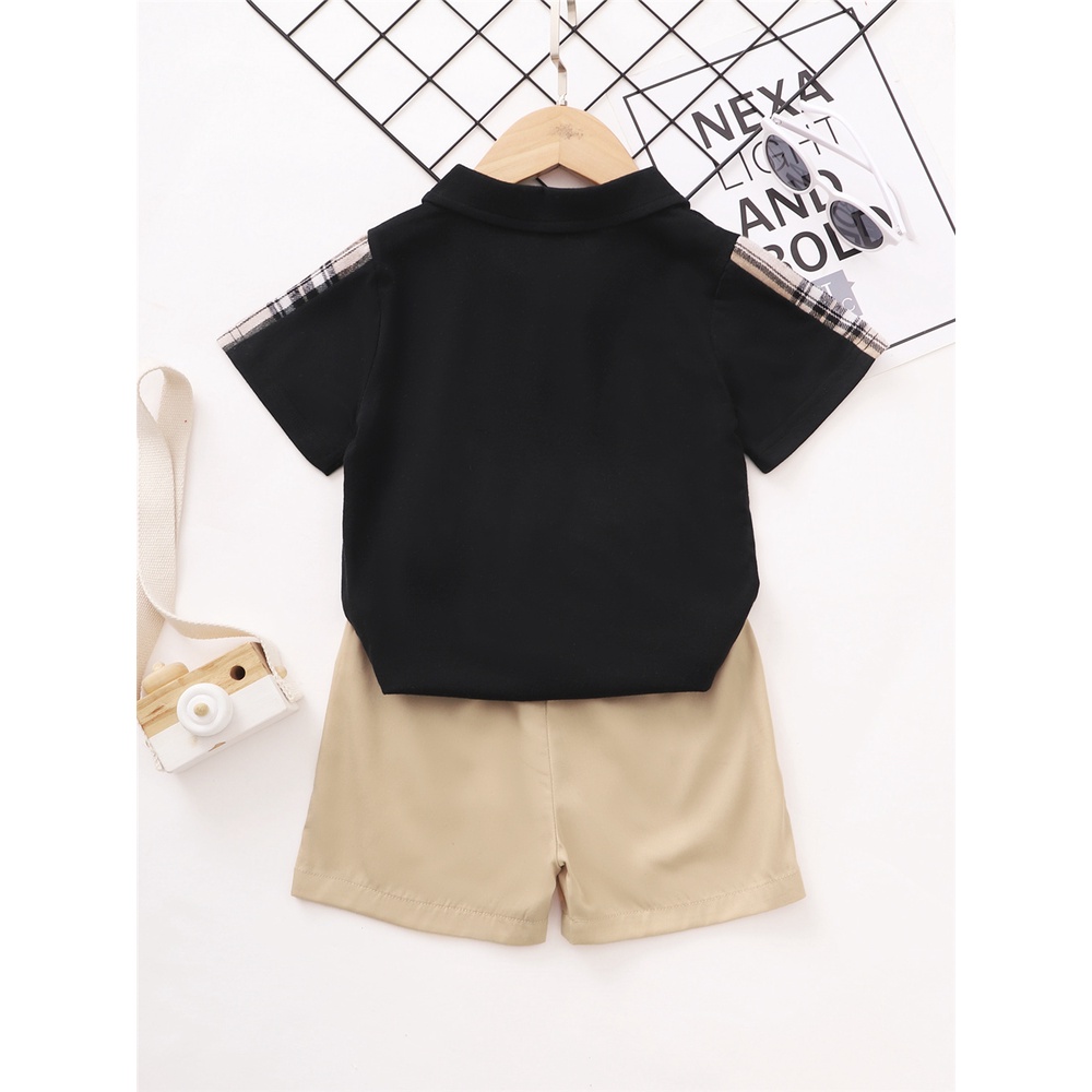 1-6 Tuổi Set áo thun tay ngắn + quần đùi MIKRDOO thời trang mùa hè cho bé trai