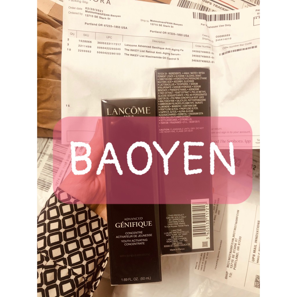 Serum chống lão hoá Lancome Advanced Génifique 8ml