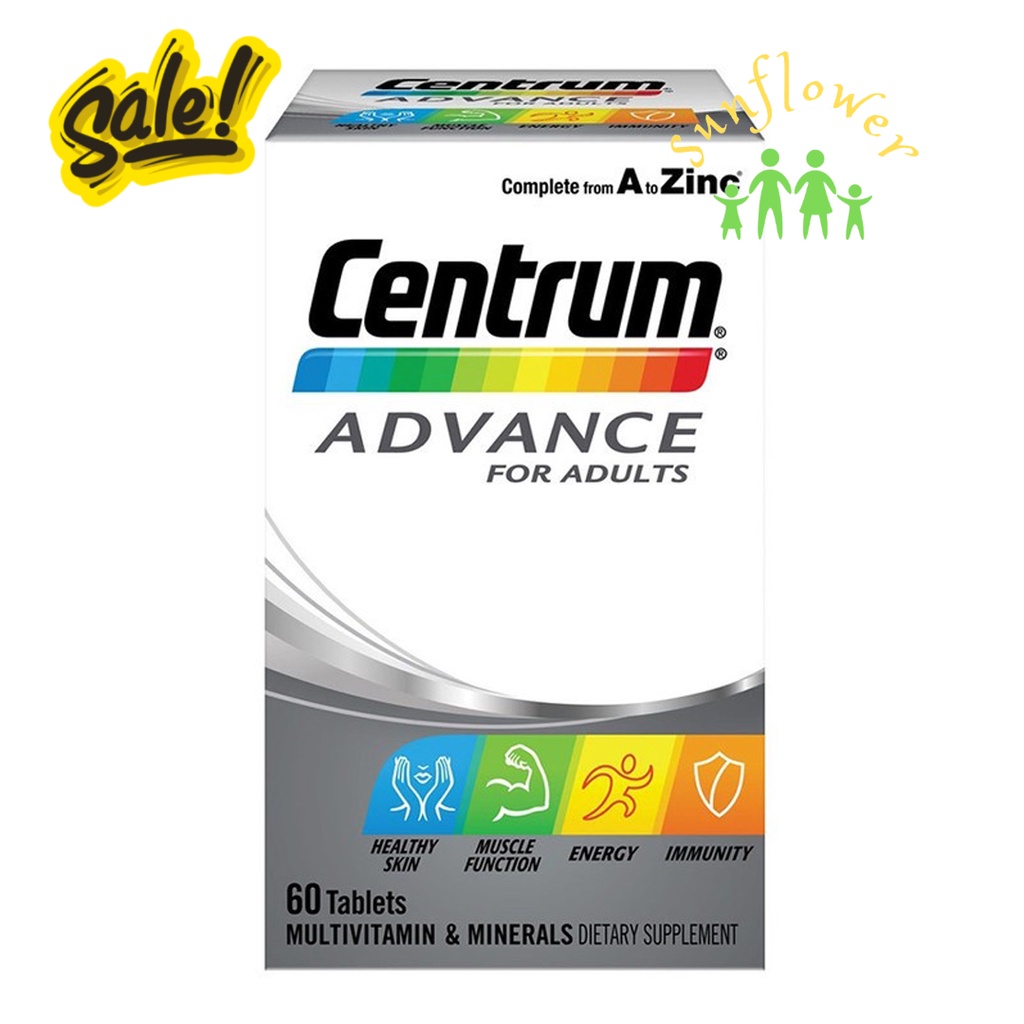 Vitamin Tổng Hợp Cho Người Dưới 50 Tuổi Centrum Advance For Adults 100 viên