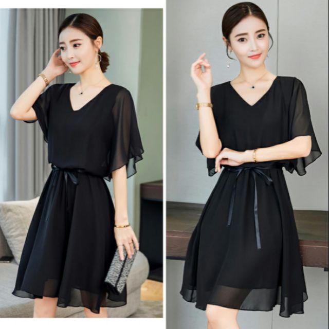 XIÊU MẪU THỜI TRANG ĐẦM XÒE CHIFFON CÁNH TIÊN : RẺ VÔ ĐỊCH