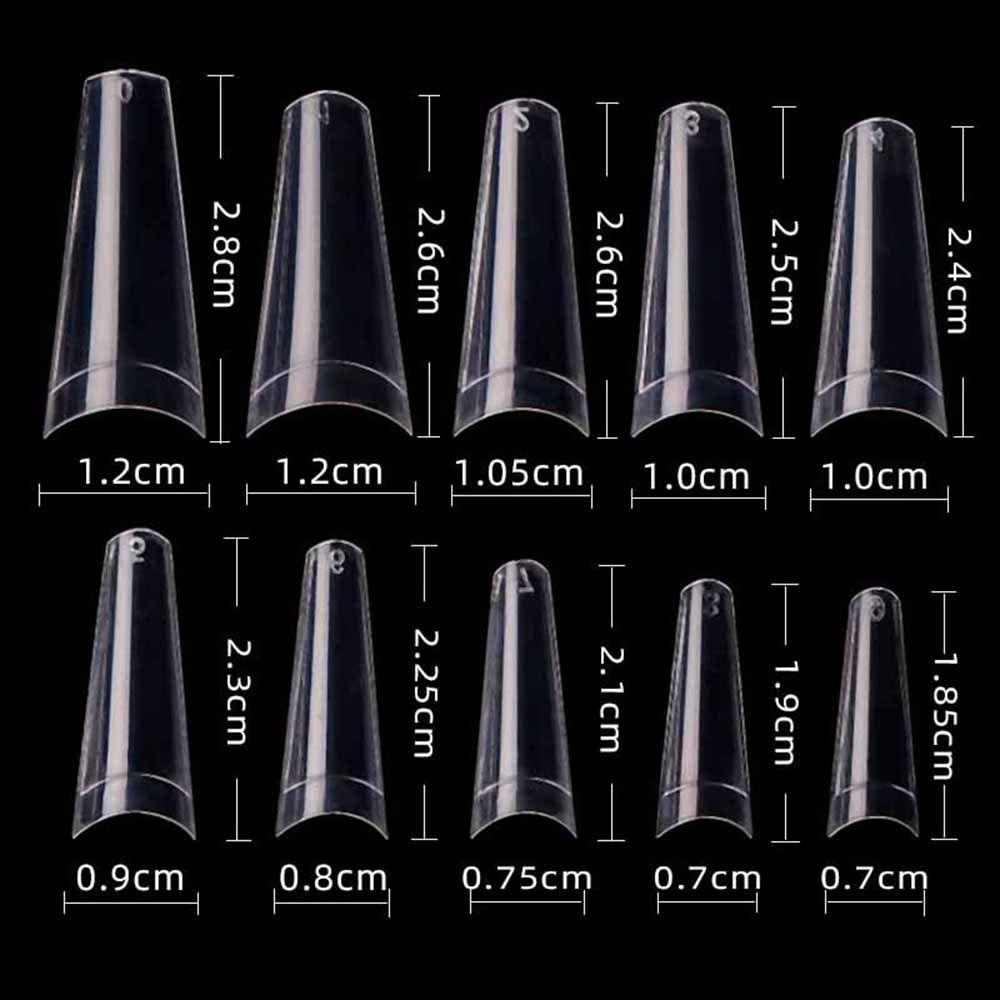 Túi 100 Móng Tay Giả Ốp
