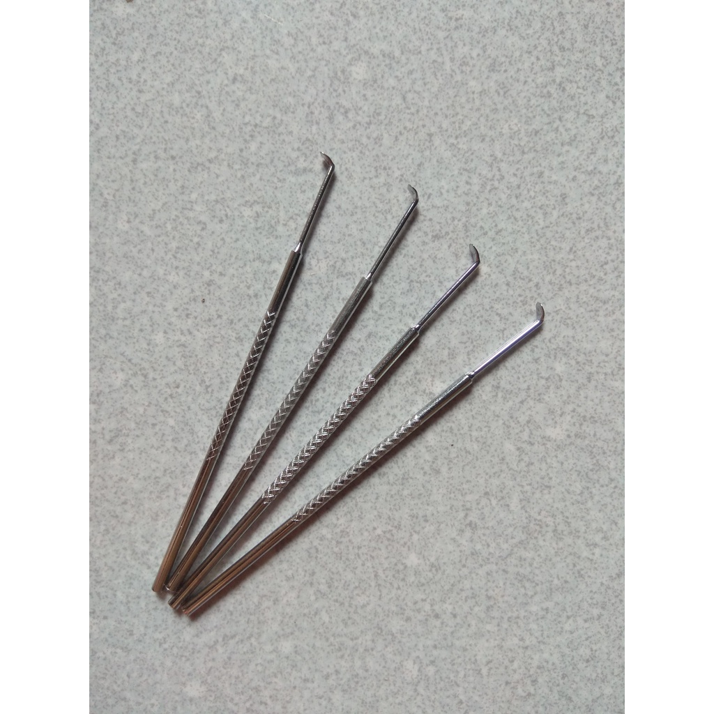 Cây móc lỗ tai inox, móc ráy tai loại tốt lẻ 1 cây