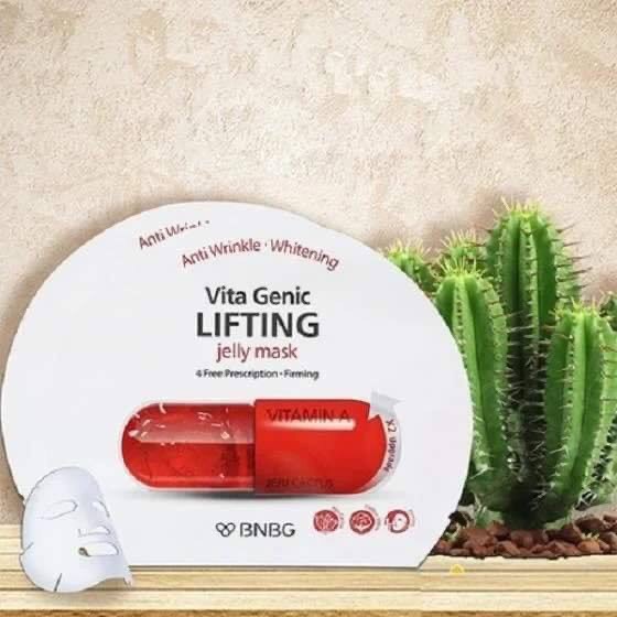 Hộp 10 Túi Mặt Nạ Viên Thuốc / Mặt Nạ Giấy Viên Thuốc Banobagi Anti Wrinkle Whitening Vita Genic Mask Hàn Quốc | BigBuy360 - bigbuy360.vn