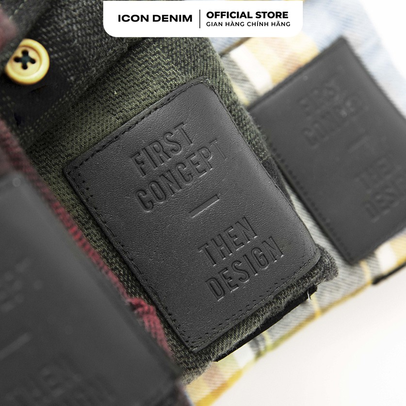 Áo Sơ Mi Nam ICON DENM Flannel Tay Dài Regular Simple To Wear | BigBuy360 - bigbuy360.vn